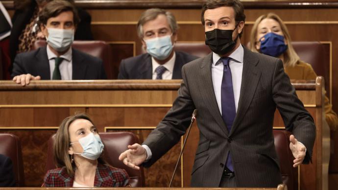 Pablo Casado, presidente del PP