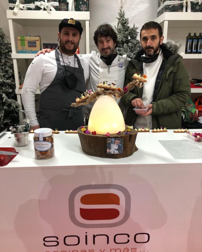 El taller de cocina navideña de Santander recordó al chef Nacho Basurto