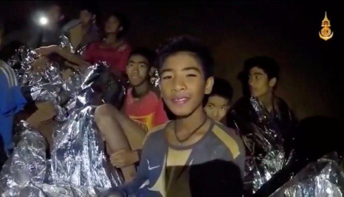  Imágenes del rescate de los 12 niños y su entrenador de fútbol atrapados en la cueva Tham Luang en Tailandia. 