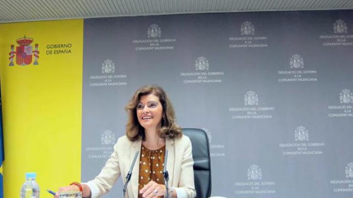 Ana Botella Gómez, en su época de delegada del Gobierno en Valencia 