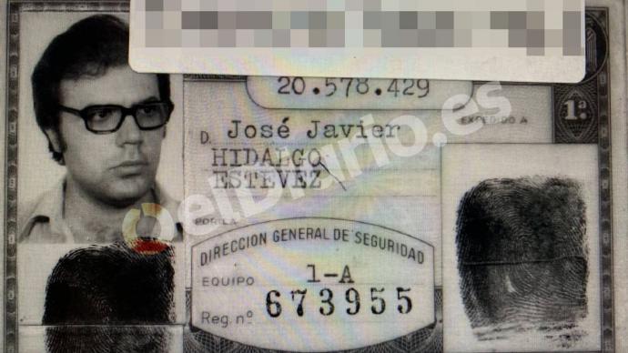 El DNI de Villarejo con identidad falsa expedido en 1984