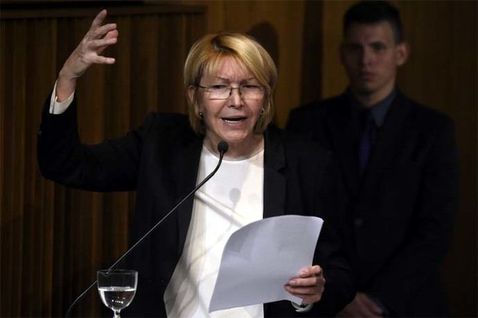 La exfiscal de Venezuela, Luisa Ortega