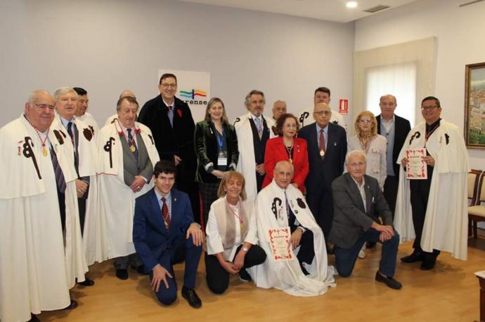 Jornada de convivencia de la Orden del Camino de Santiago en Ourense
