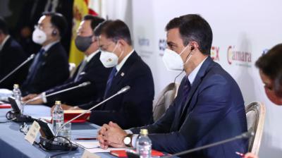  El presidente del Gobierno en el Foro Empresarial España-Corea Pool Moncloa/Fernando Calvo