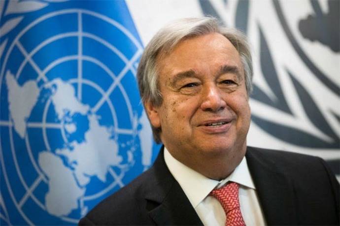 El secretario general de la ONU, Antonio Guterres