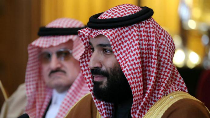 El príncipe heredero saudí, Mohamed bin Salmán