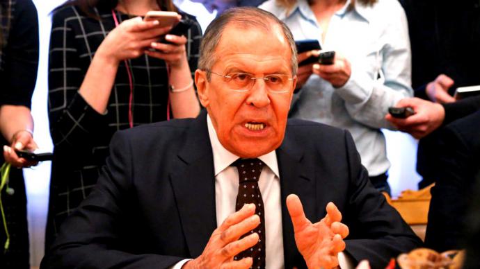 el ministro de Exteriores ruso, Serguei Lavrov