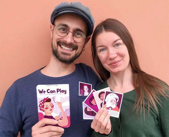 We Can Play. Un Juego de cartas para visibilizar a la mujer en la historia