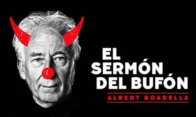 Albert Boadella presenta El sermón del bufón en el Teatro Campos, de Bilbao