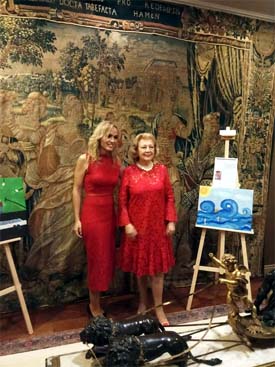 Encuentro solidario de mujeres artistas en la Casa Museo El Romeral