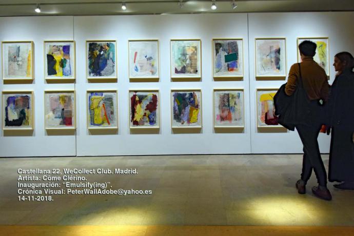 Côme Clérino, primera exposición individual en España en el espacio de Castellana 22
 