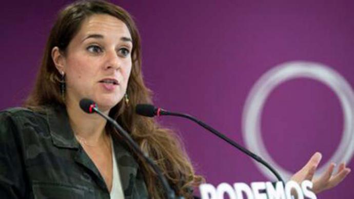 Noelia Vera, portavoz de PODEMOS