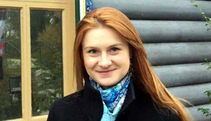 La mujer acusada de espionaje a favor de Rusia, Maria Butina. (Captura: facebook)