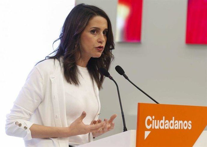 Inés Arrimadas. portavoz de C's