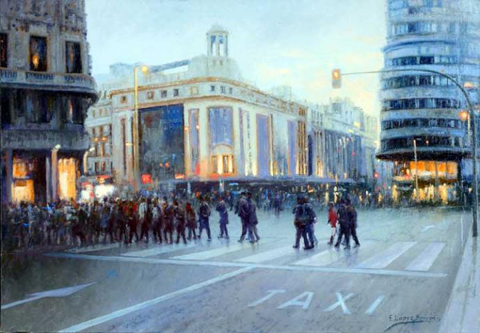Eugenio Lopez Berrón expone su pintura reciente en el Ateneo del Madrid