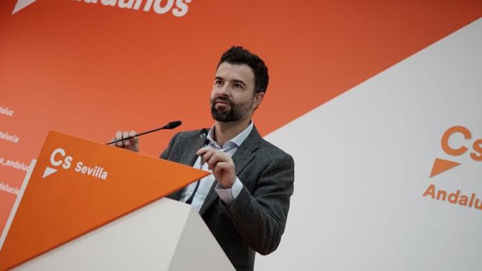 El diputado de Ciudadanos, Pablo Cambronero, en imagen de archivo