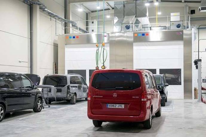 La filial de Mercedes-Benz España, amplía sus instalaciones de Pinto