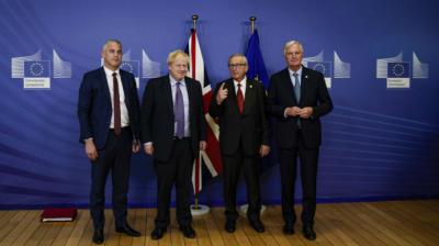 Reino Unido y Unión Europea alcanzan principio de acuerdo para Brexit