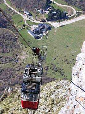 El teleférico de Fuente sigue siendo el mayor atractivo turístico de la comarca de Liébana