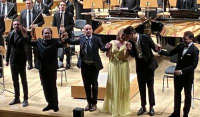 “Carmina Burana”, 400 Voces En El Coro, Junto A La Orques Filarmonía De Madrid, Dirigida Por Pascual Osa