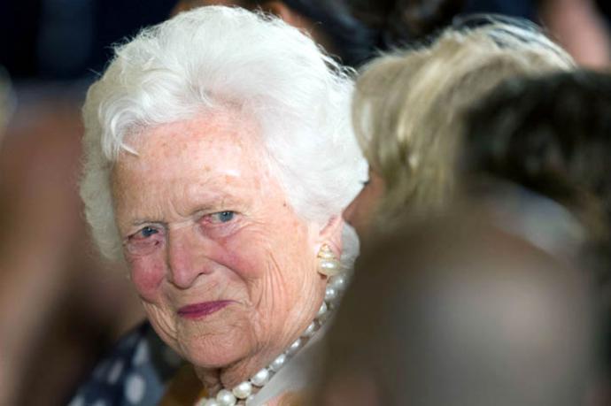 Muere Barbara Bush, exprimera dama de EE.UU.