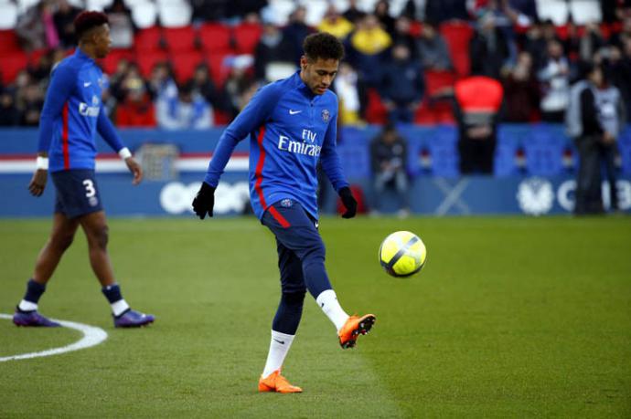 Neymar, delantero brasileño del PSG