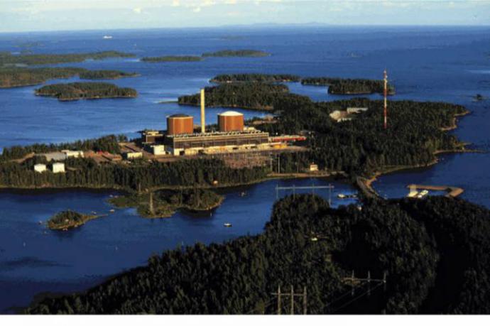 Finlandia tiene cuatro reactores nucleares que proveen el 30% de su electricidad. Este es el de la isla de OlkiluotoWorld Nuclear Association