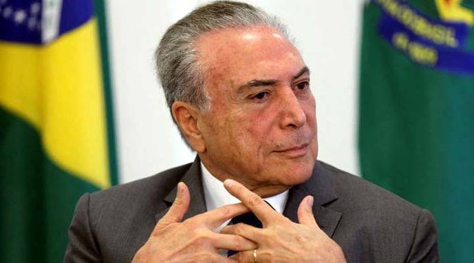 Brasil: Temer reitera que no destituirá ministros sólo por sospechas de corrupción