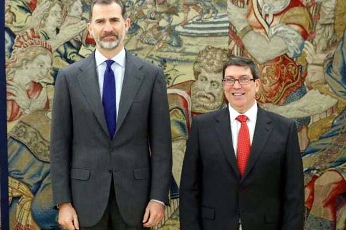 El canciller cubano invita a Felipe VI y a Rajoy a visitar Cuba