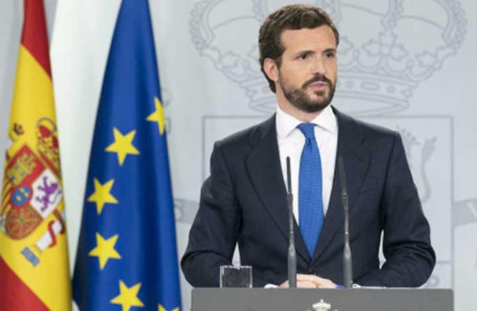 Casado solo negociará con Sánchez si el Gobierno asume las políticas económicas y territoriales del PP