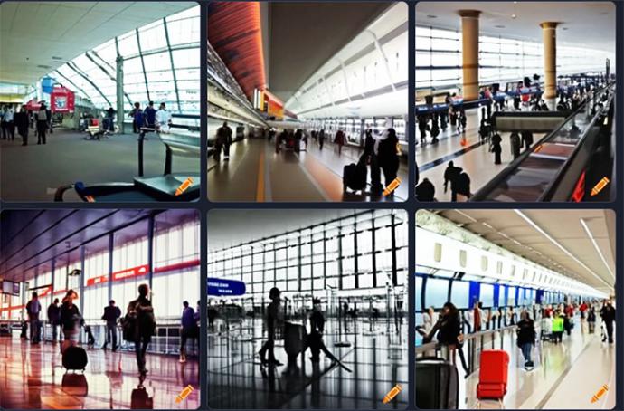 Todos los aeropuertos españoles registran intenso movimiento de pasajeros