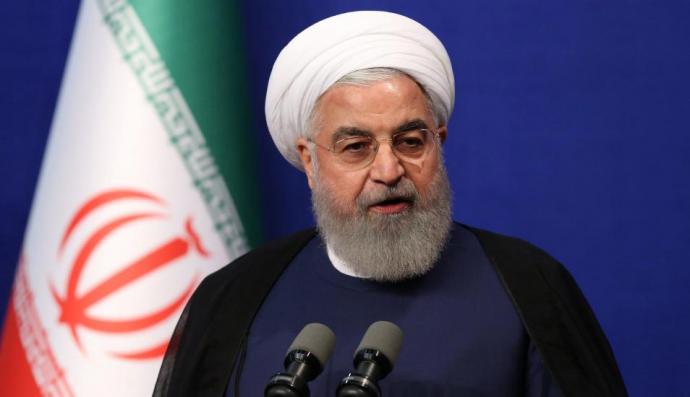 En la imagen, el presidente Hassan Rohani. 