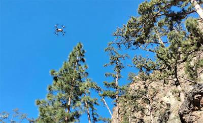 El Cabildo de Tenerife, pone en funcionamiento tres drones para las tareas de vigilancia en el medio natural