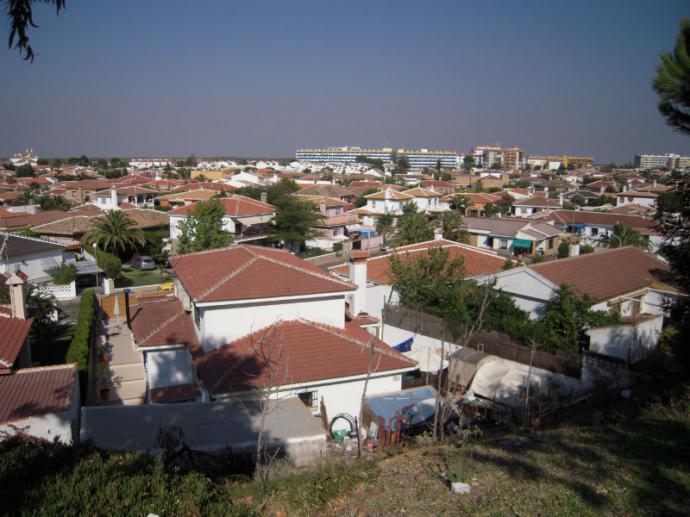 Vista parcial de  la urbanización de Matalascañas