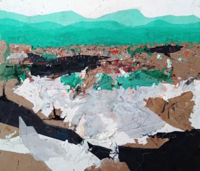 Albarrán Pino, ganador del IX Certamen de Pintura la Sierra y su Entorno