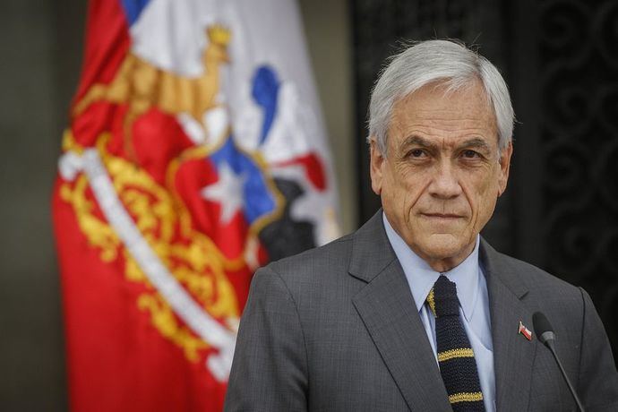 Sebastián Piñera. presidente de Chile