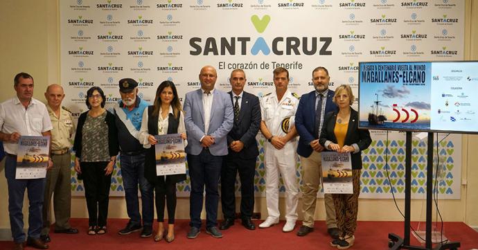 Santa Cruz de Tenerife conmemora el V Centenario de la Vuelta al mundo de Magallanes con una regata.