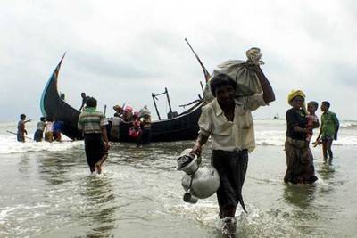 Huir hacia Bangladesh por mar ha sido la principal salida que han hallado los rohingya de Birmania. (Foto Amnistía Internacional)