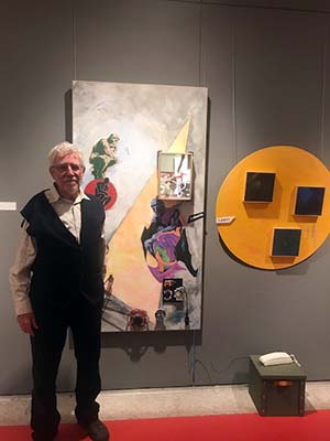 José Luis Simón. La pintura como espacio del pensamiento. Exposición colectiva entre los artistas de la sierra en La Cabrera