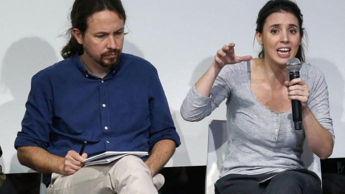 Pablo Iglesias e Irene Montero