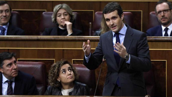 Casado acusa a Torra de buscar un 'derramamiento de sangre' y 'una guerra civil' en Catalunya