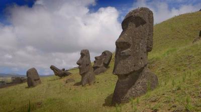 El futuro dudoso del planeta Tierra: Una Isla de Pascua masiva en proceso