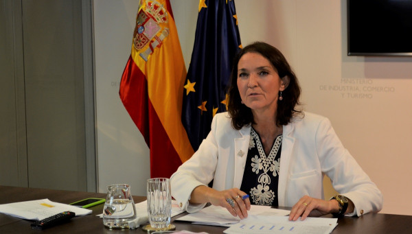 La ministra de Industria, Comercio y Turismo, Reyes Maroto