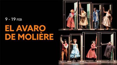MOLIÈRE. 350 años de su muerte y una preciosa puesta en escena de 'El avaro' en el Teatro Fernán Gómez