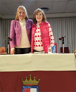 Lourdes Ventura en el ciclo 'Escritoras hoy', coordinado por María Antonia García de León en la Casa Castilla-La Mancha