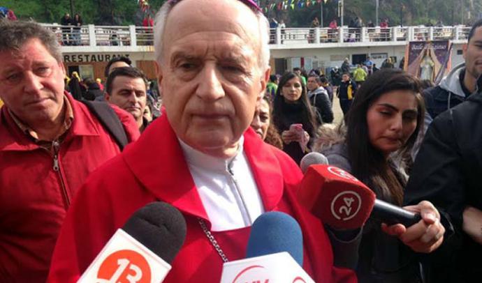El obispo Gonzalo Duarte, que dejó el cargo después de que el Papa aceptara su renuncia el 11 de junio pasado