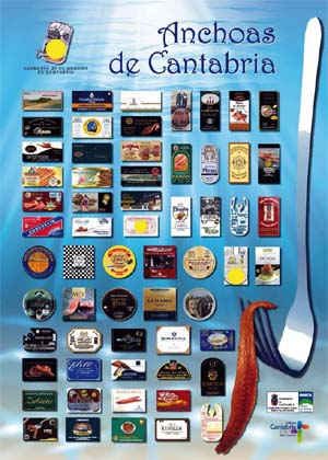 Nuevo cartel de Anchoas de Cantabria