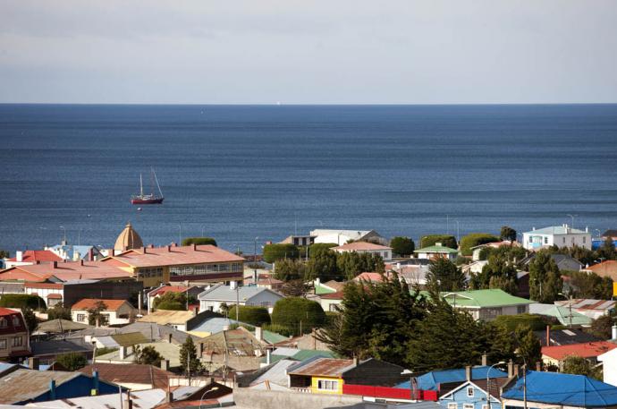 Unas cuarenta ballenas sei frecuentan el Estrecho de Magallanes cada verano