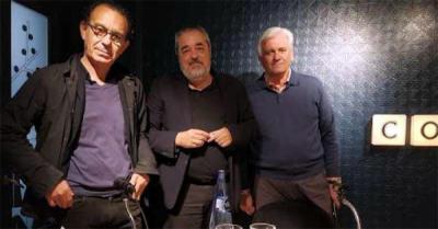 CARLOS AGANZO ha presentado su libro 'Paraíso claustral' en el Café Comercial