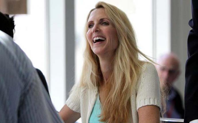 La columnista derechista estadounidense irlandesa Ann Coulter. GAGE SKIDMORE / FLICKR.